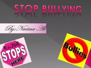 Stop bullying