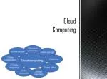 Cloud Computing - slide 1