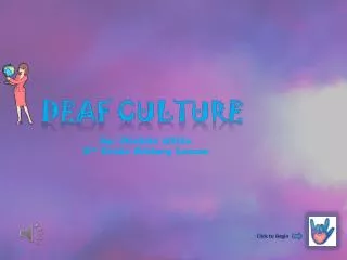Deaf culture