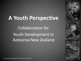 A Youth Perspective