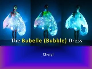 The Bubelle (Bubble) Dress