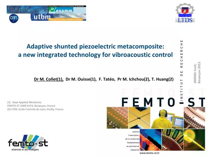adaptive shunted piezoelectric metacomposite a new integrated technology for vibroacoustic control