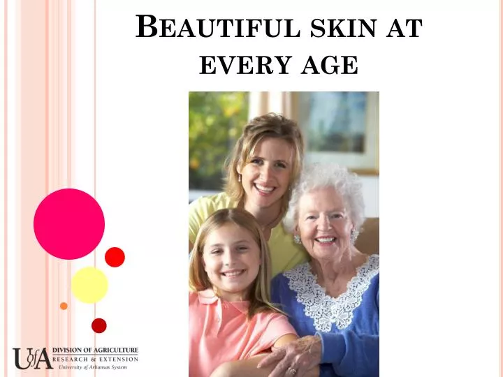 beautiful skin at every age