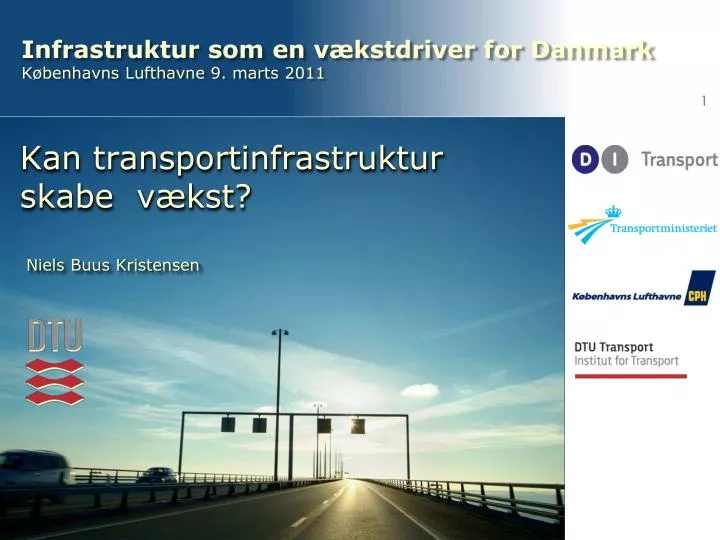 infrastruktur som en v kstdriver for danmark k benhavns lufthavne 9 marts 2011