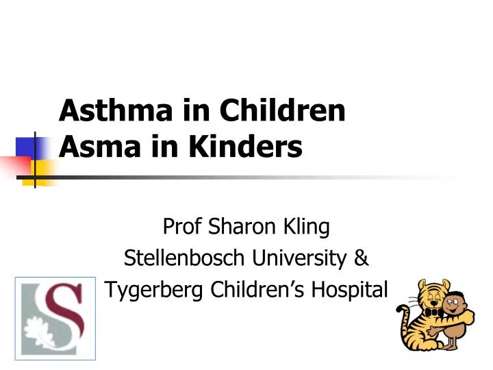 asthma in children asma in kinders