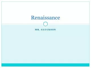 renaissance