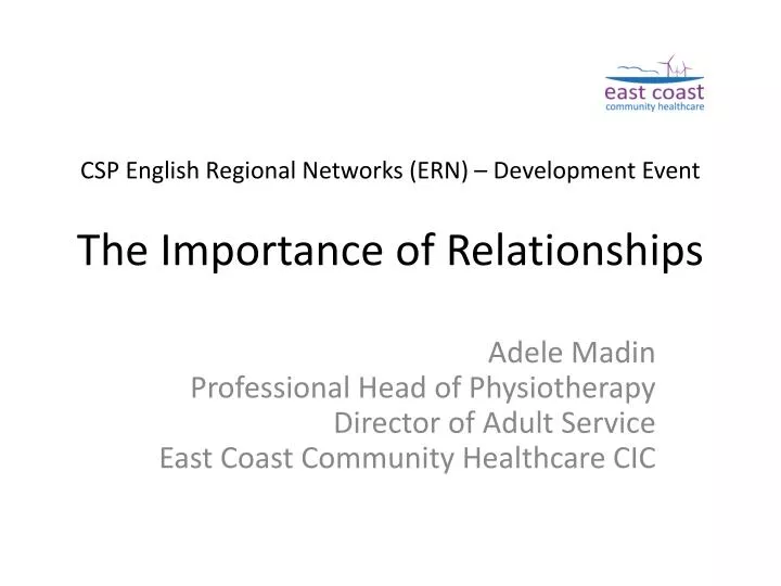 csp english regional networks ern development event the importance of relationships
