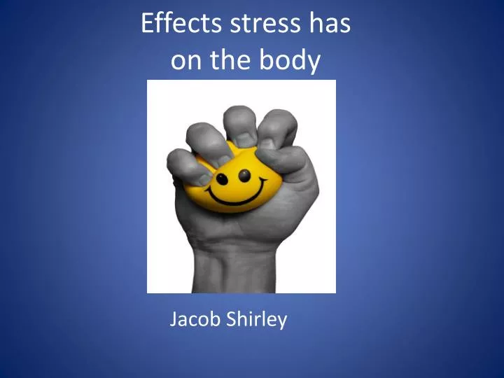 effects stress has on the body