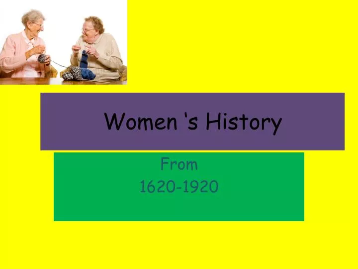 women s history