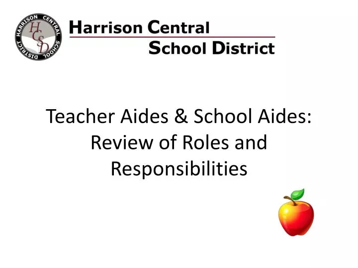 teacher aides school aides review of roles and responsibilities