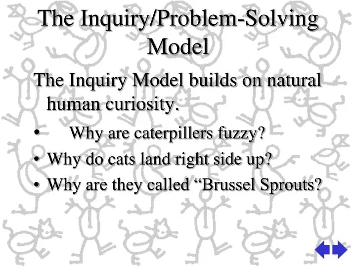 the inquiry problem solving model