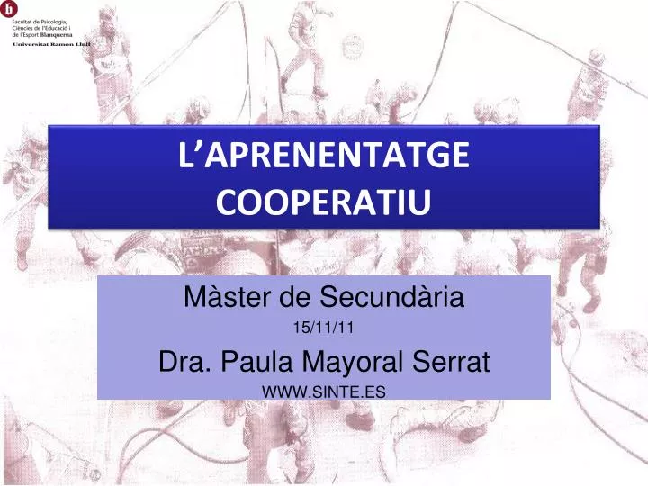 l aprenentatge cooperatiu