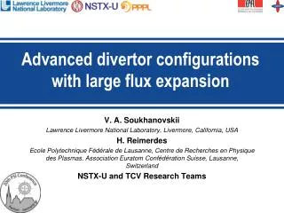 Advanced divertor configurations with large flux expansion