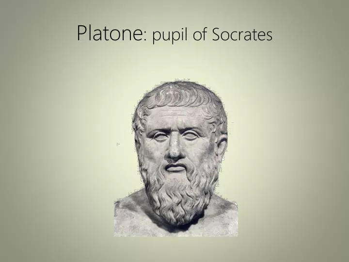 platone pupil of socrates