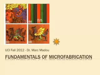 Fundamentals of MICROFABRICATION