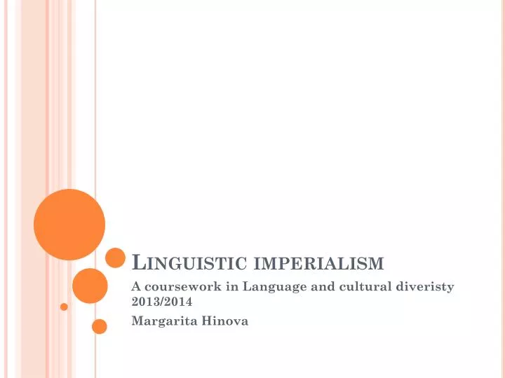 linguistic imperialism