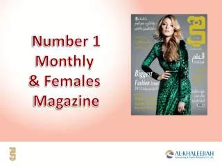 Number 1 Monthly &amp; Females Magazine