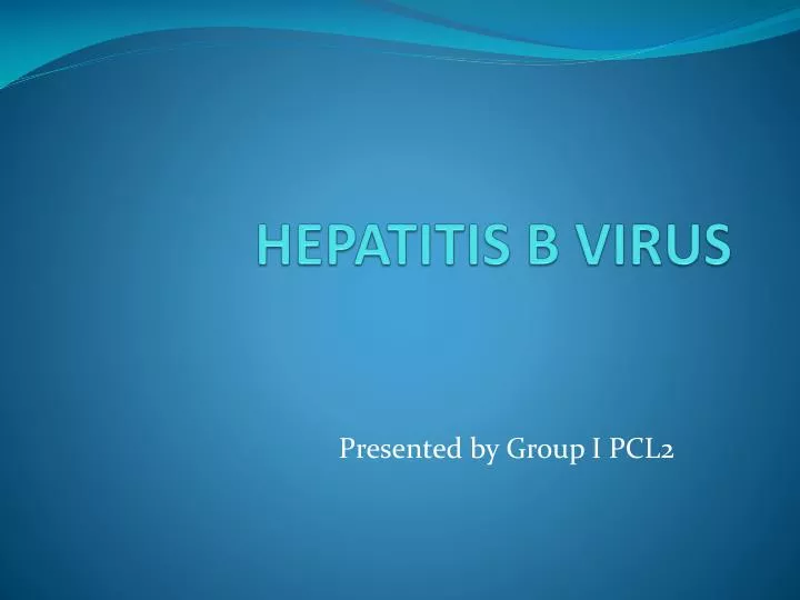hepatitis b virus