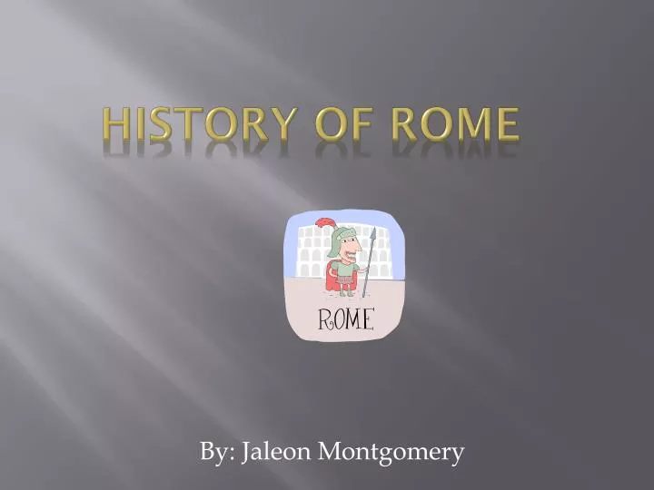 history of rome