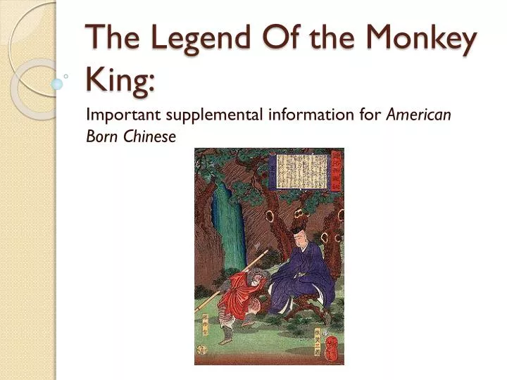 the legend of the monkey king