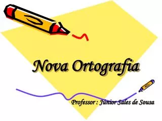 nova ortografia
