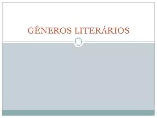 g neros liter rios