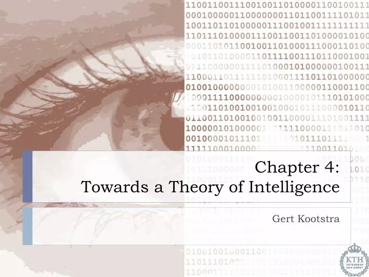 chapter 4 towards a theory of intelligence