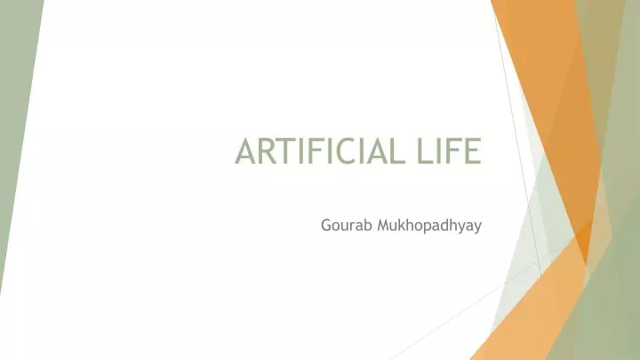 artificial life