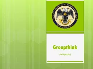 Groupthink (Wikipedia)