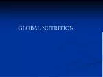 GLOBAL NUTRITION - slide 1