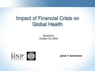 Impact of Financial Crisis on Global Health