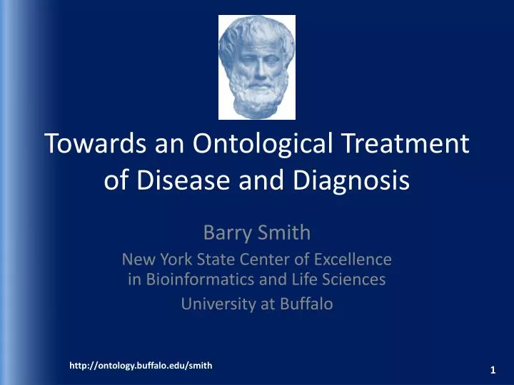towards an ontological treatment of disease and diagnosis