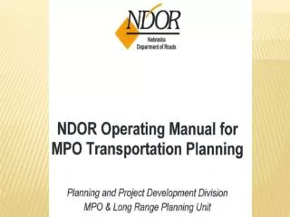 MPO Operating Manual