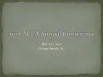 2012 ACEA Annual Conference - slide 1