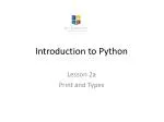 PPT - Introduction To Python -1 | Python For Beginners | Python ...