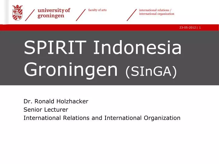 spirit indonesia groningen singa