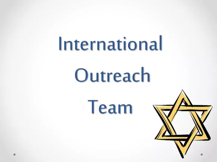 international outreach team
