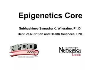 Epigenetics Core