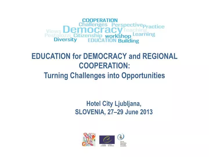 education for democracy and regional cooperation turning challenges into opportunities