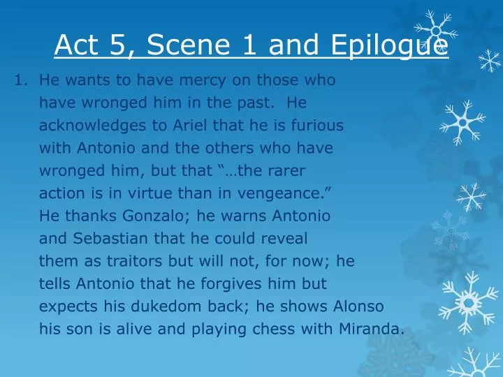 act 5 scene 1 and epilogue