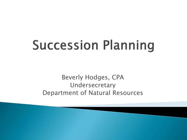 succession planning