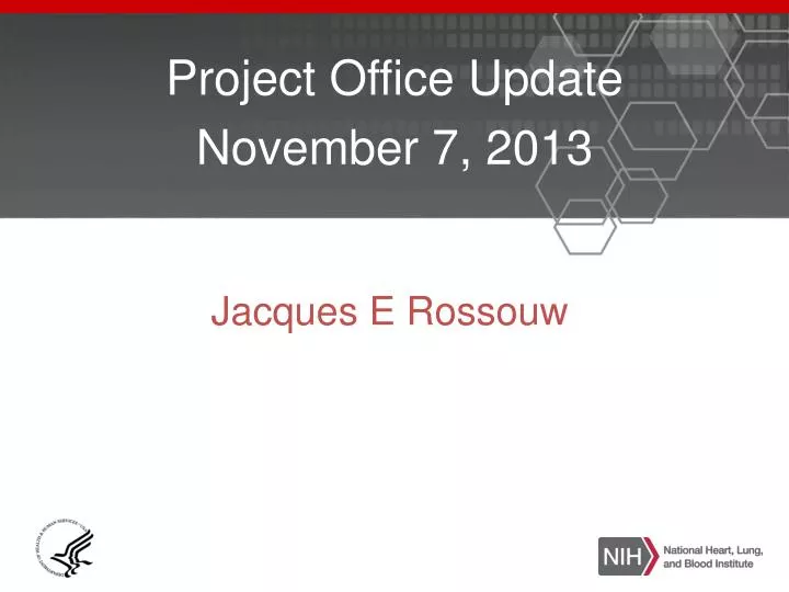 project office update november 7 2013