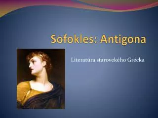 Sofokles : Antigona