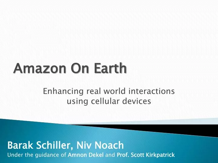 enhancing real world interactions using cellular devices