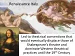 Renaissance Italy - slide 1