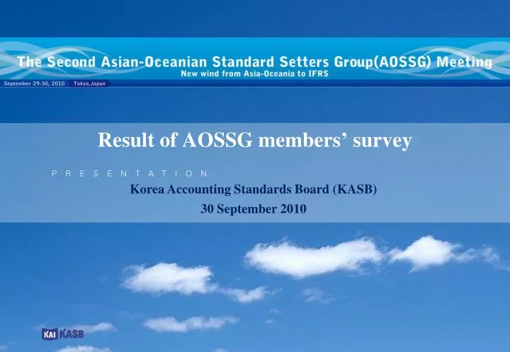 result of aossg members survey