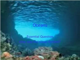 oceans
