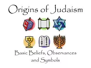 Origins of Judaism