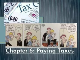 Chapter 6: Paying Taxes
