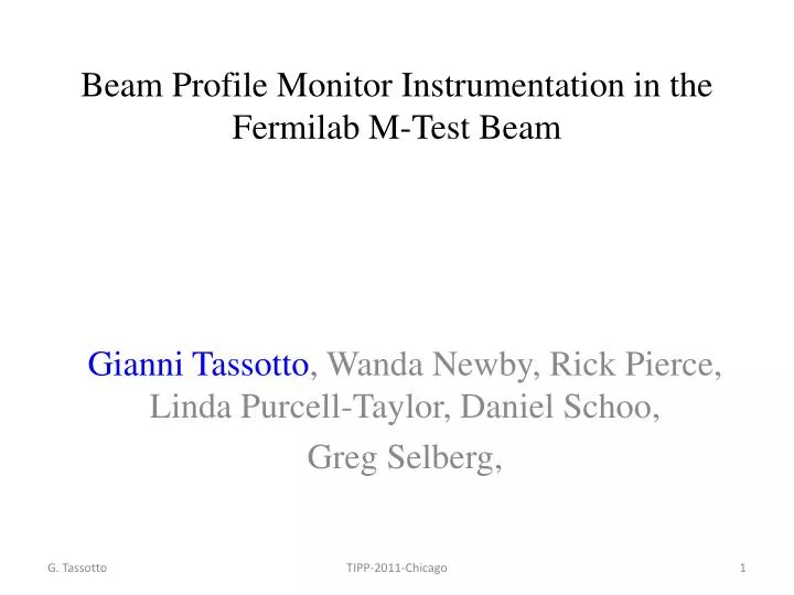 beam profile monitor instrumentation in the fermilab m test beam